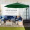 Best Choice Products 10ft Offset Hanging Outdoor Market Patio Umbrella w/ Easy Tilt Adjustment